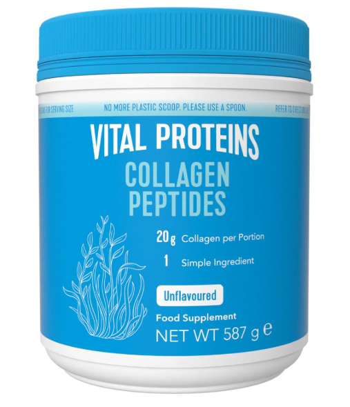 Vital Proteins Collagen Peptides Food Supplement(Type I, III), Hydrolyzed Collagen Unflavoured, Hair, Nails, Skin, Gluten Free, Colourant or Preservative...