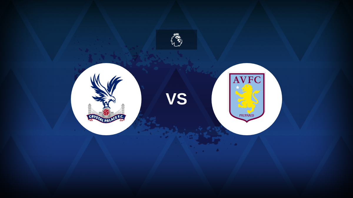 Crystal Palace V Aston Villa