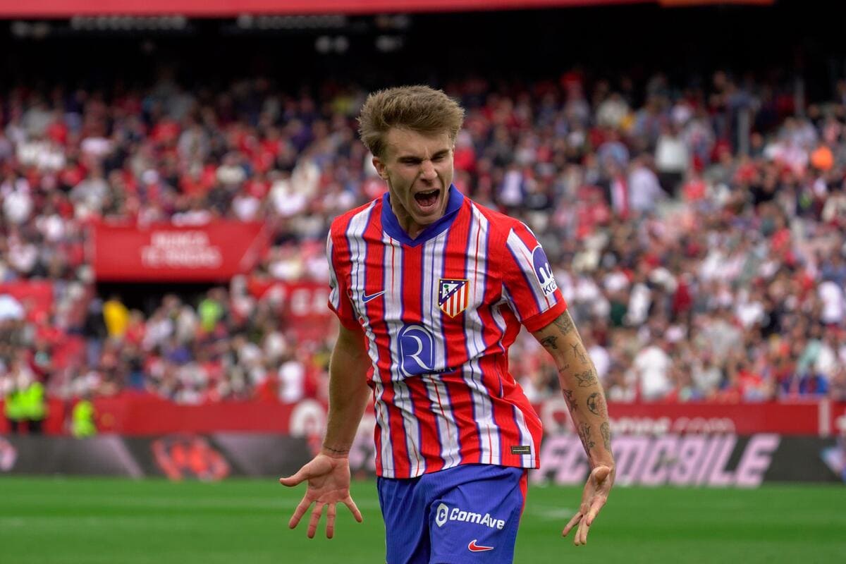 Pablo Barrios of Atletico Madrid