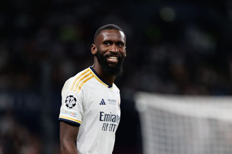 Antonio Rudiger of Real Madrid