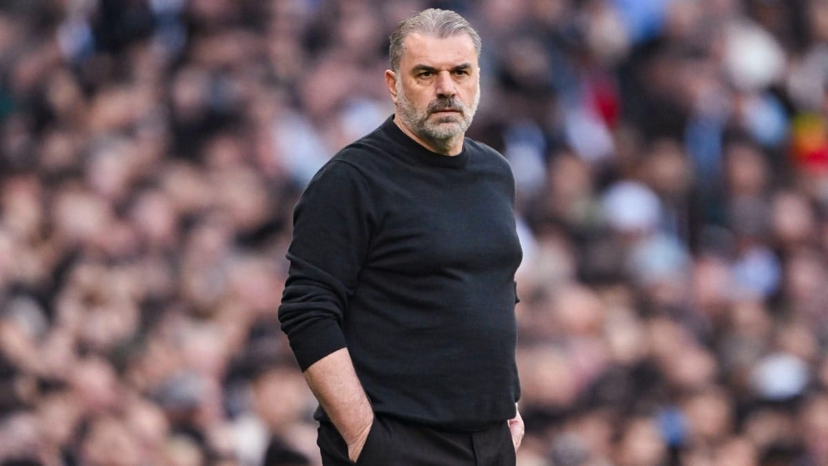 Tottenham boss Ange Postecoglou