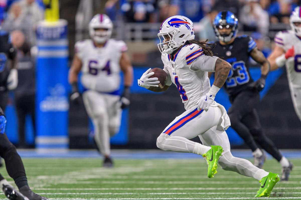 NFL: Bills Pro Bowl Running Back James Cook Continues To Push For A New Contract