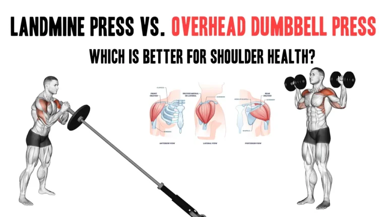 Landmine Press vs. Overhead Dumbbell Press: Which Is Better for Shoulder Health?