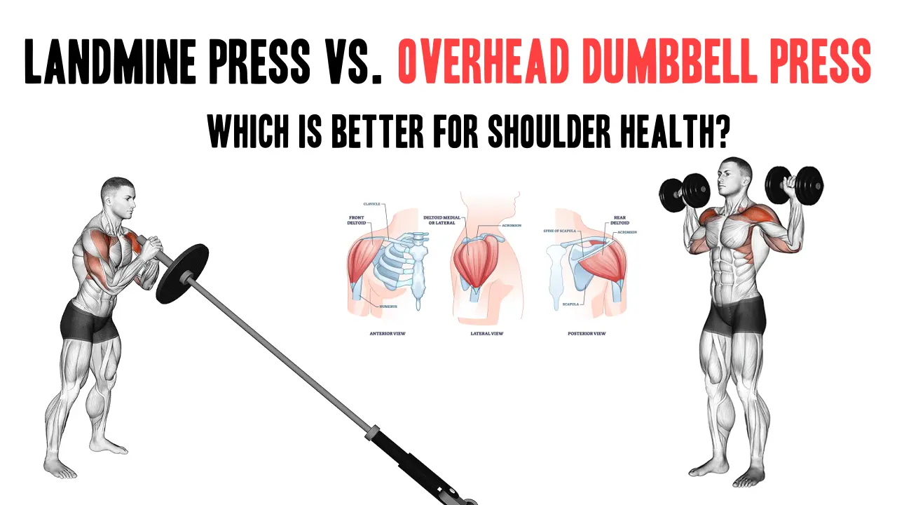 Landmine Press vs. Overhead Dumbbell Press: Which Is Better for Shoulder Health?