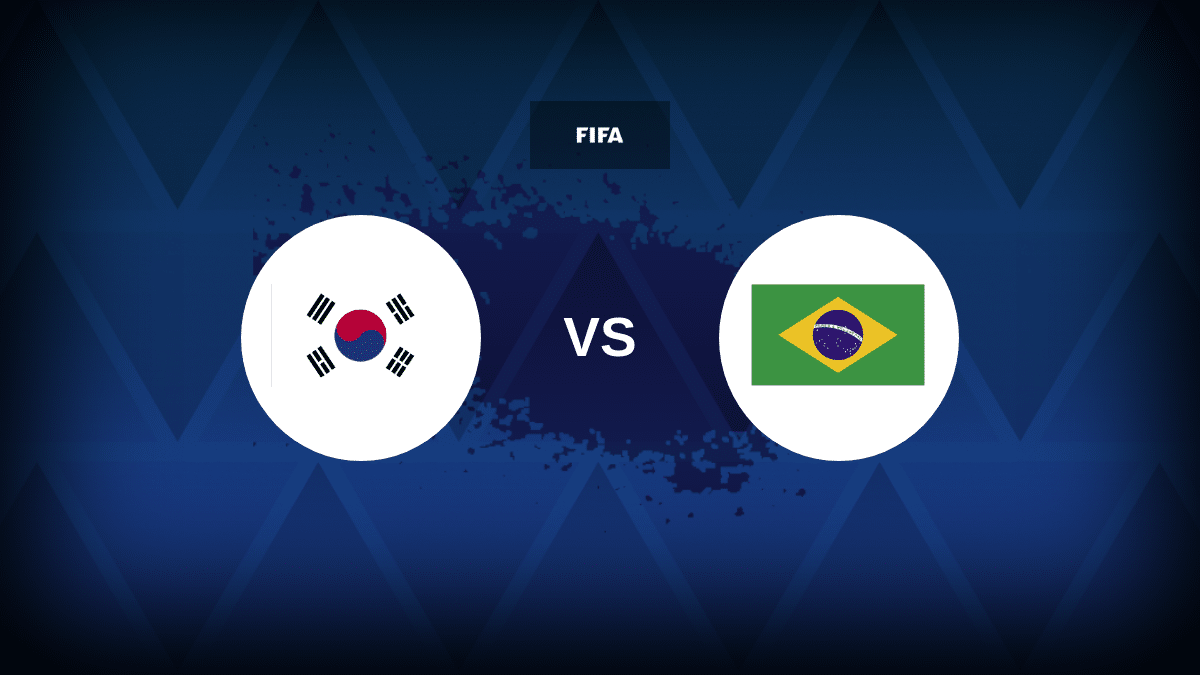 South Korea vs. Brazil - Composition, Statistics and Prevew