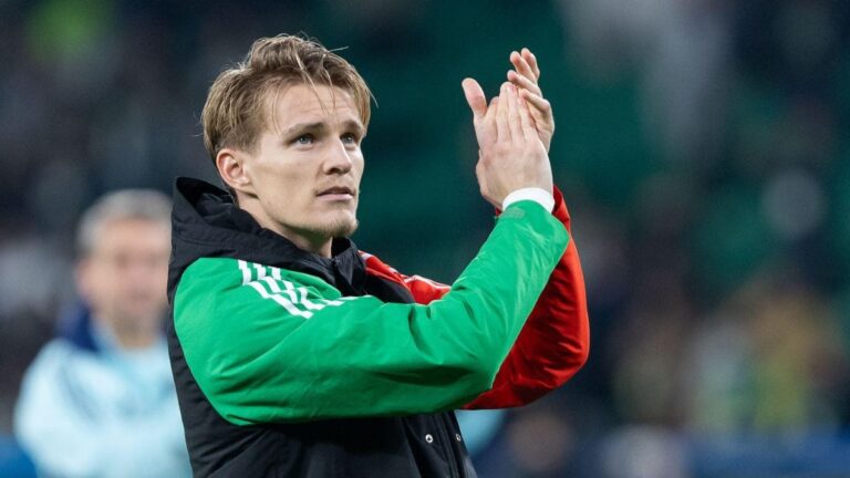 Arsenal captain Odegaard is 'some distance away' from a return