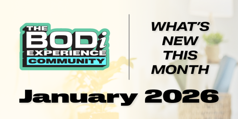 What's NEW in January 2026 for The BODi Experience Community!