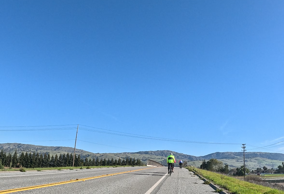 Group ride in nice warm weather - BionicOldGuy