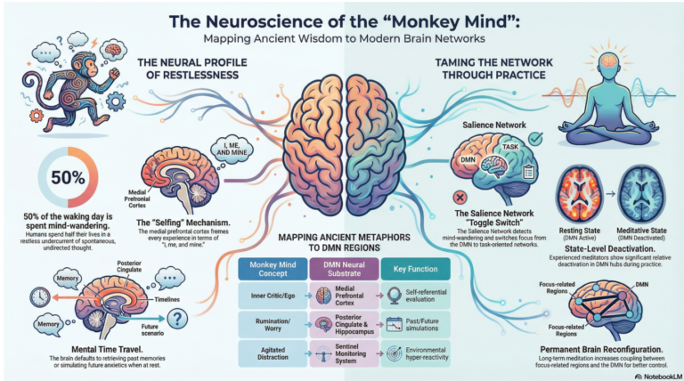 Learn more about meditation and default mode - BionicOldGuy