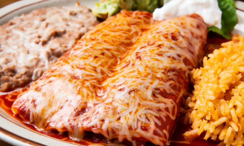Easy Grilled Chicken Enchiladas