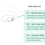 NAW: the art of getting back on track