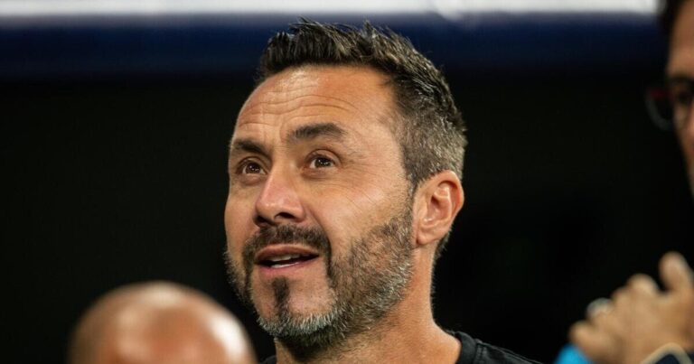 De Zerbi promises new transfer 'bombshell' at Tottenham, but identity of potential signing remains a mystery