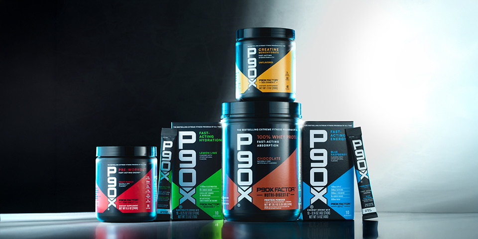 Meet the P90X Supplement System: Five Products. One system with powerful performance.